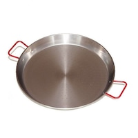 Tava paella din otel lustruit 50cm