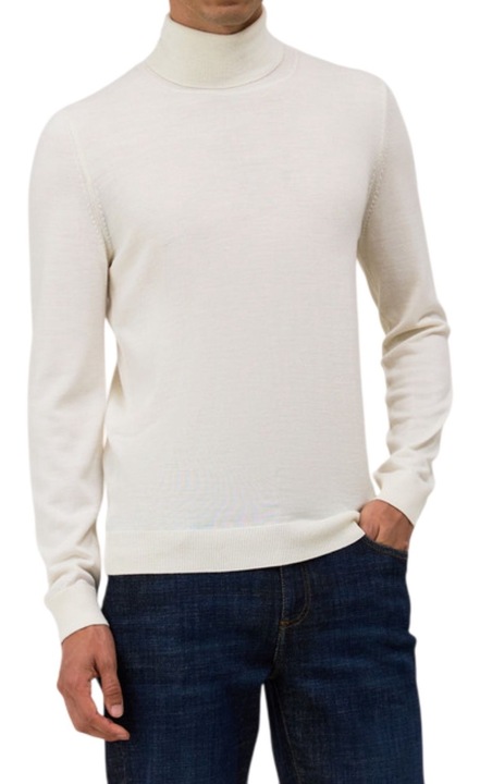 Férfi pulóver, Jean Louis Scherrer, Nylon/Viscose, Ecru