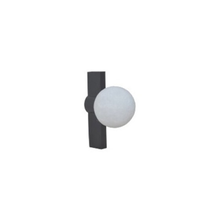 Aplica Glace 1XE27 IP20, negru+alb, Erste