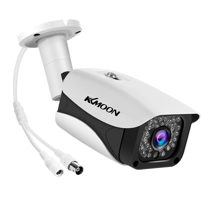 Камера за видеонаблюдение 2MP, 1080P, инфрачервено нощно виждане, водоустойчива, 4-в-1, вътрешна/външна