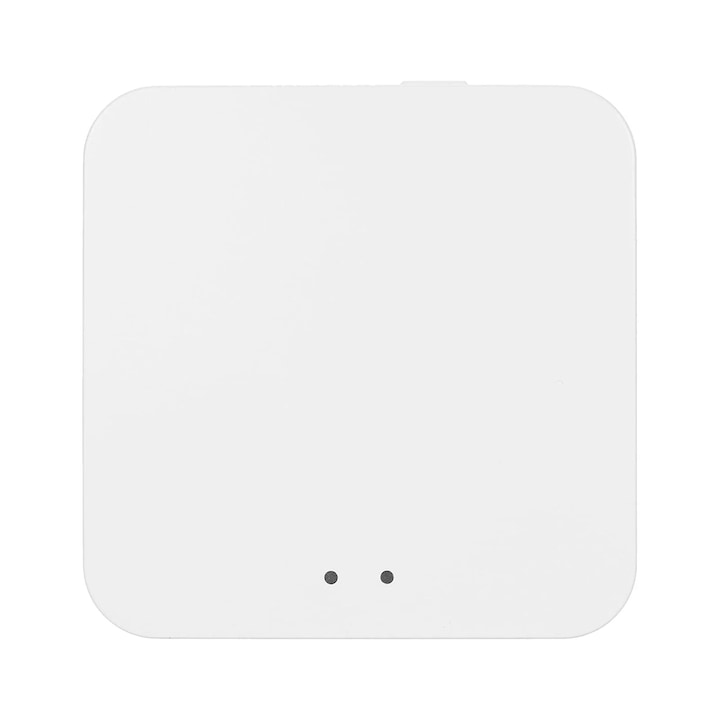 Шлюз, безжично управление, размери 59x59x13mm, комплект с кабел за данни, Zigbee 3.0