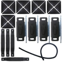 pachet - accesorii plasa insecte  maro  - 20 xcoltar de intarire  4 xmaner plastic tip d pentru usa  4 xmagnet pentru profil  garnitura pentru profil 20 metri liniari imagen 34_0_
0