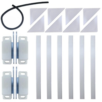 Pachet - Accesorii plasa insecte ( ALB ) - 6 xProfil din aluminiu, 1M + Garnitura neagra, 20 metri liniari + 8 xColtar de intarire + 4 xMagnet Pachet - Accesorii plasa insecte ( ALB ) - 6 xProfil din aluminiu, 1M + Garnitura neagra, 20 metri liniari + 8 xColtar de intarire + 4 xMagnet