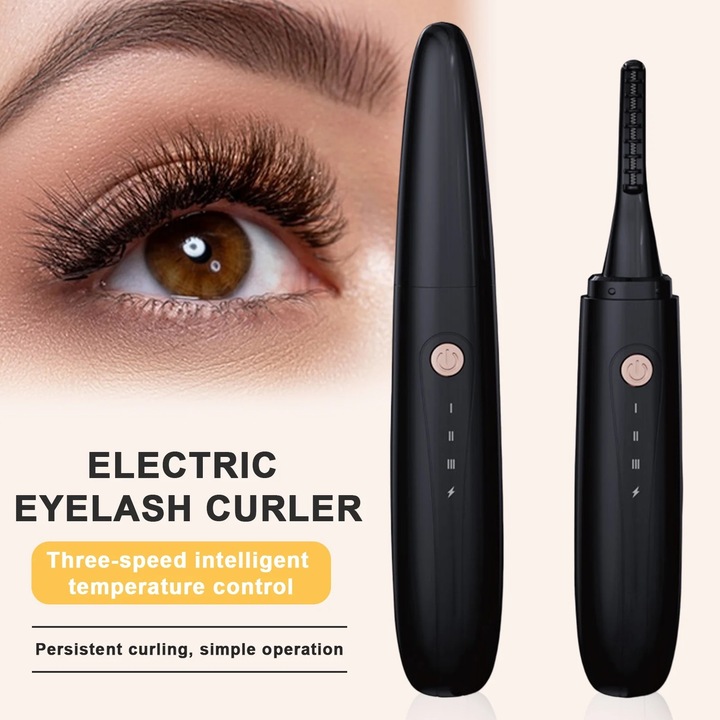 Извивачка за мигли, 3 температурни настройки, ABS, 14.1x2.4x2.2cm