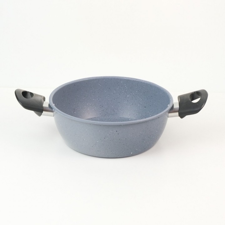 Cratita cu Manere, Antiaderenta, 24cm, 3L, Gri