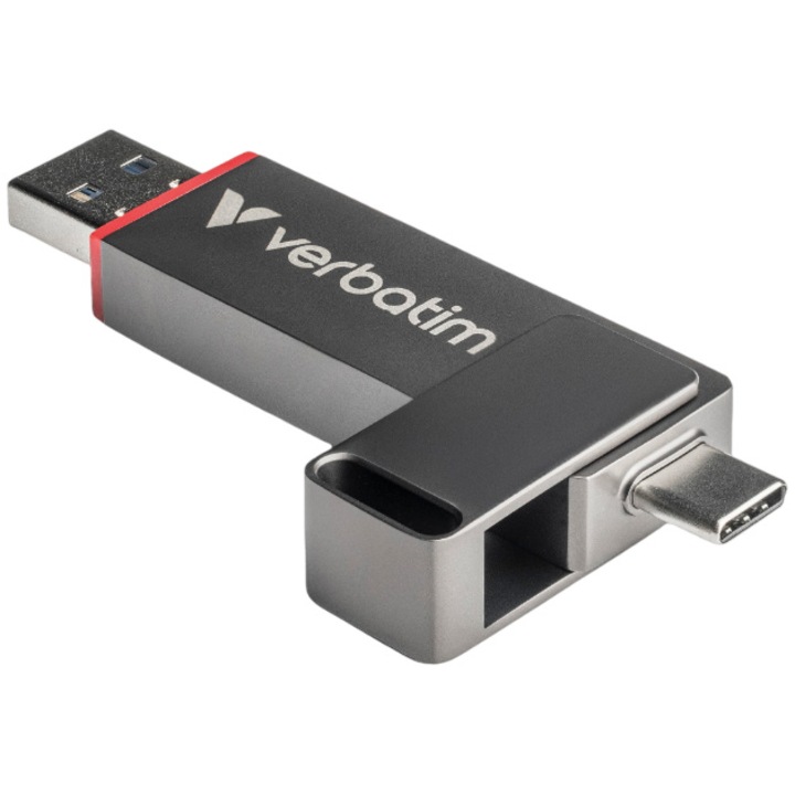 Verbatim USB 3.2 Gen 1 Dual QuickStick USB памет, 256 GB