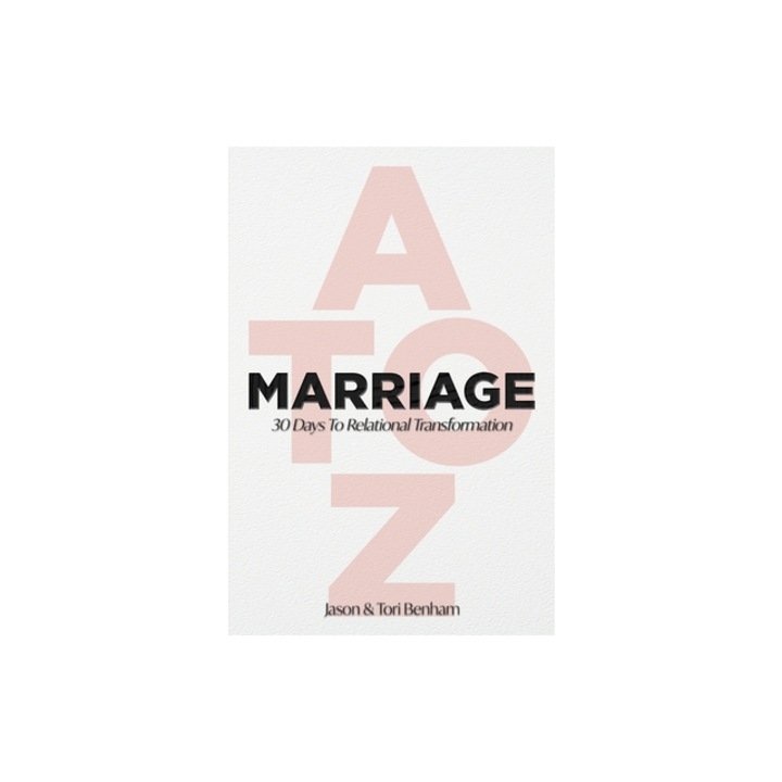 MARRIAGE A to Z, Jason Benham