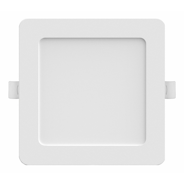 Spot LED de tavan 24W 2400lm 225x225mm CCT (temperatura de culoare reglabila) 3000K/4000K/6500K patrat incastrabil 120° 220-240V IP20