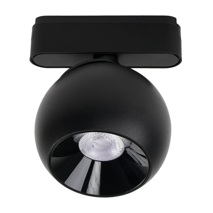 Spot glob led pentru sina slim, 12W 48Vdc 780lm 4000K MBO-G2