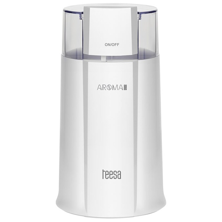 Електрическа кафемелачка Teesa, 160 W, капацитет 50 g, остриета и купа от неръждаема стомана