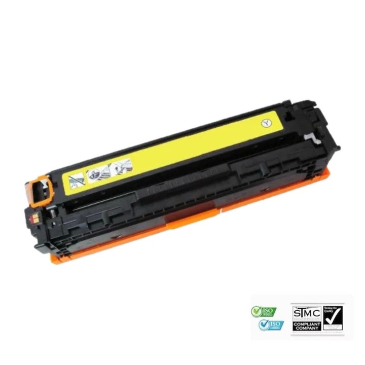 Cartus toner compatibil CRG718 CRG-718, yellow galben, 2800 pagini, pentru CANON I-SENSYS LBP-7200 I-SENSYS LBP-7210 LBP-7660 LBP-7680 MF-8330 MF-8340 MF-8350 MF-8360 MF-8380 MF-8540 MF-8550 MF-8580 MF724Cdw MF728Cdw i-SENSYS MF729Cx