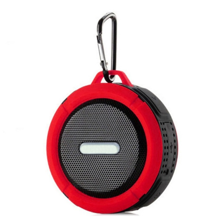 Boxa portabila Bluetooth, Boxa stereo mini portabila A9 Glare Crack, lumina LED, microfon incorporat, apeluri hands free, slot pentru card TF, verde