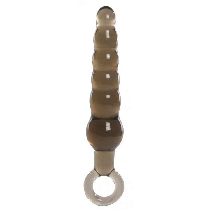 Me You Us anális dugó, 14 cm, PVC, fekete