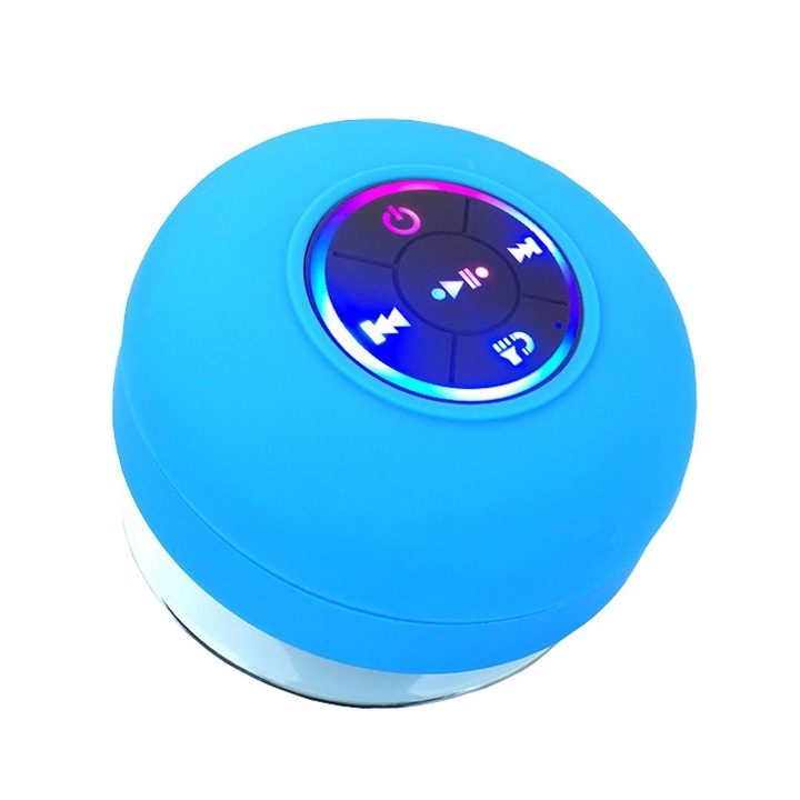 Boxa portabila rezistenta la apa si socuri, Handsfree, Bluetooth 3.0, 6h Autonomie, Negru