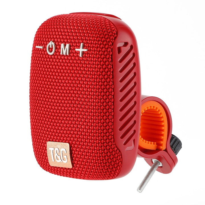 Boxa portabila Bluetooth, DW13, Mini HIFI, Design Retro, Wireless, Alb