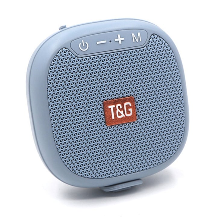 Boxa portabila wireless, mini, Retro BT01, Bluetooth 4.1, TF Card, 6h Autonomie, Radio, Lumini LED, Grain, Negru