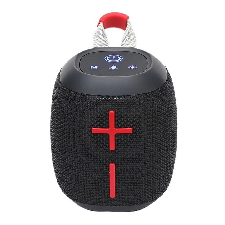 Boxa portabila rezistenta la apa T&G TG-389, Bluetooth 5.3, TWS, 3h Autonomie, Negru