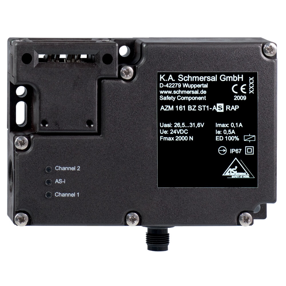 Sistem de blocare Schmersal AZM 161 Z ST1-AS RP, 24 VDC, 2000N