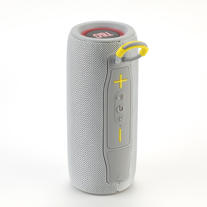 Boxa portabila wireless, mini, Multifunctionala P13, Bluetooth 5.0, Sunet Natural, TWS, Autonomie 8h, Rosu
