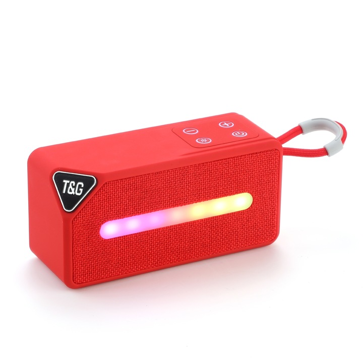 Boxa portabila wireless, mini, retro FT-BT20, USB/TF, FM Radio, Bluetooth, Alb