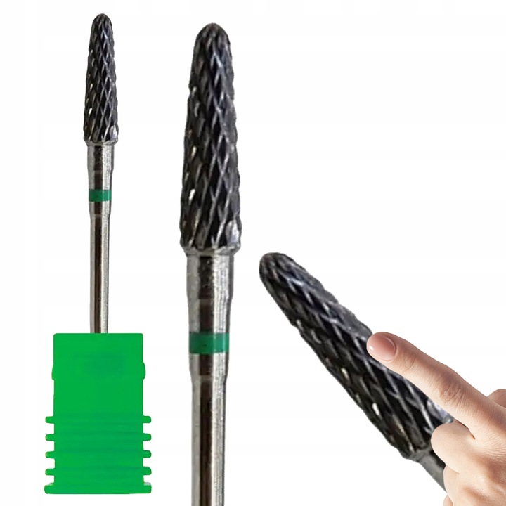 Lewer körömreszelő, 14x5mm, zöld, manikűr-pedikűrhöz