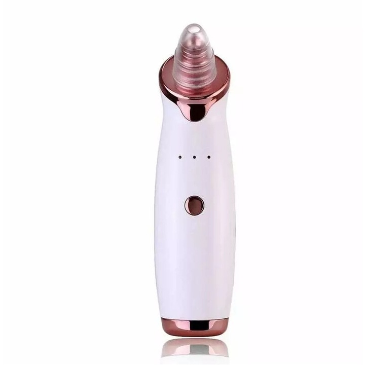 Aparat de microdermabraziune 12 in 1 Lewer, fara fir, portabil, cu masajer din jadeit