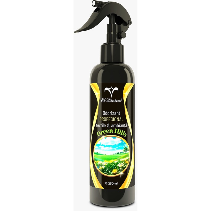 Odorizant profesional EL DIVINO Green Hills, lichid, 250 ml
