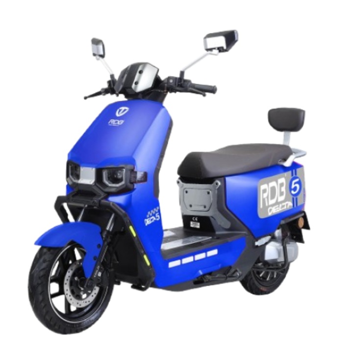 Scuter Electric RDB Delta 5, 72V23Ah, 2000W, Fara permis, Albastru + CIV