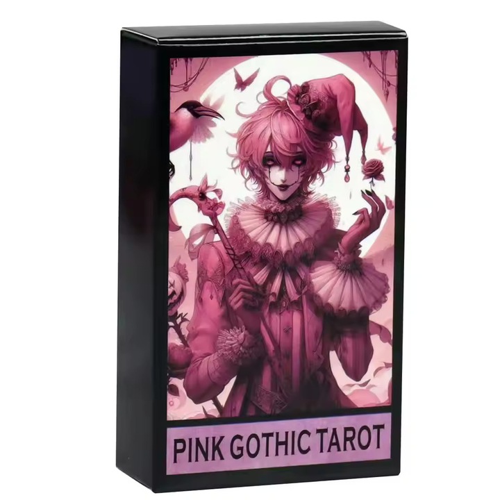 Pachet carti, Pink Gothic Tarot, 2024, 10.5 x 6.3 cm