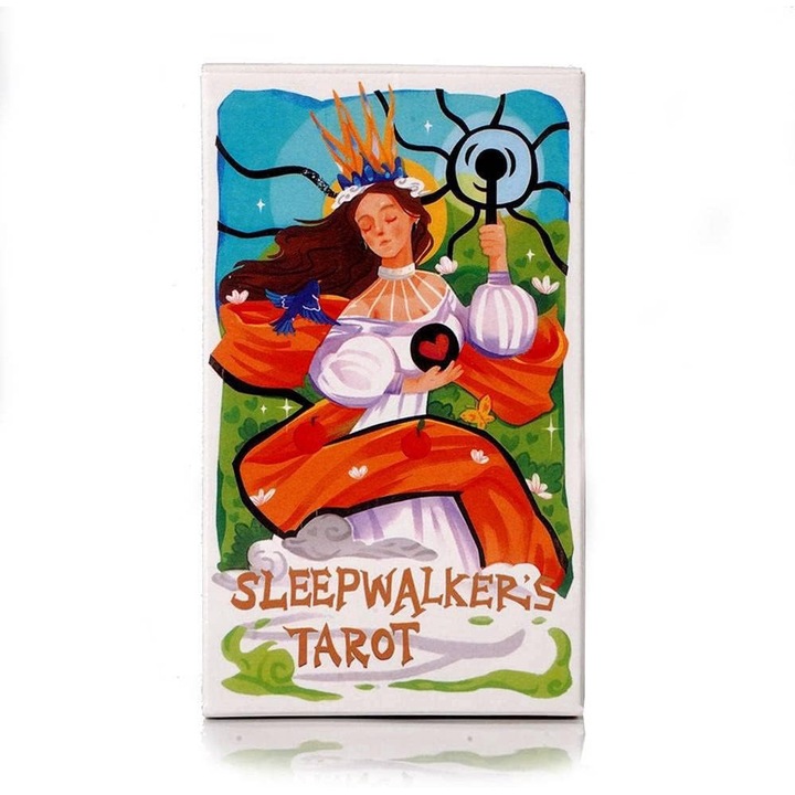 Pachet carti, The Sleepwalker Tarot, Achi, 2024, 10.3 x 6 cm