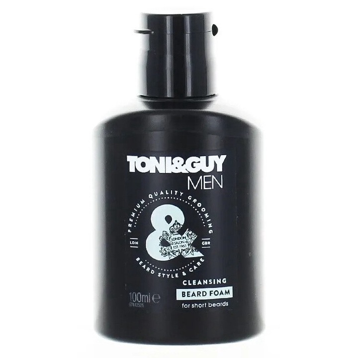 Toni & Guy szakáll- és arctisztító hab, 100 ml
