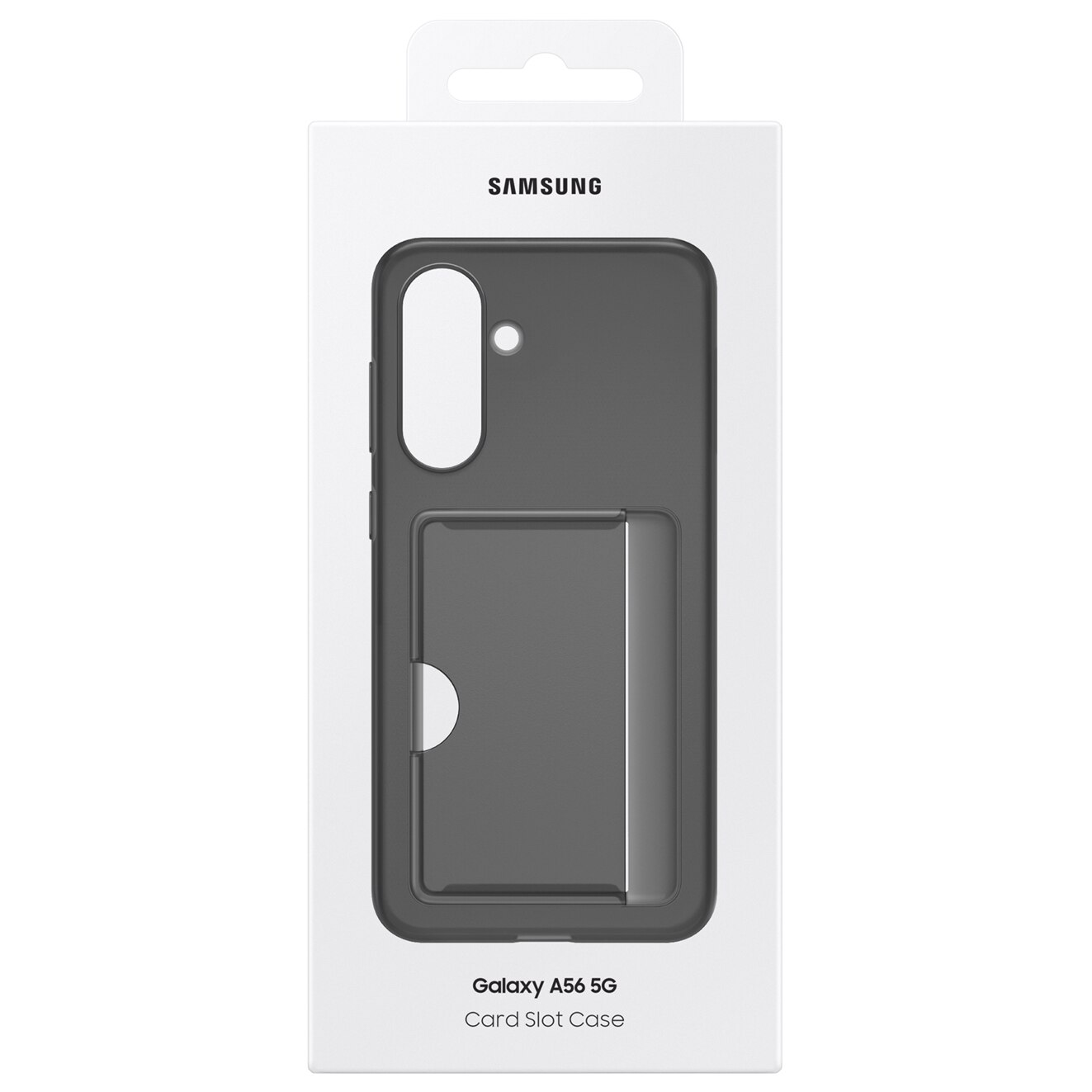Husa de protectie Samsung Card Slot Case pentru Galaxy A56, Black