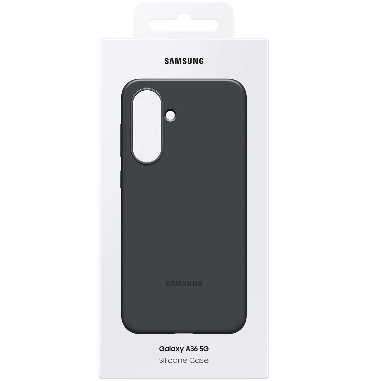 Husa de protectie Samsung Silicone Case pentru Galaxy A36, Black