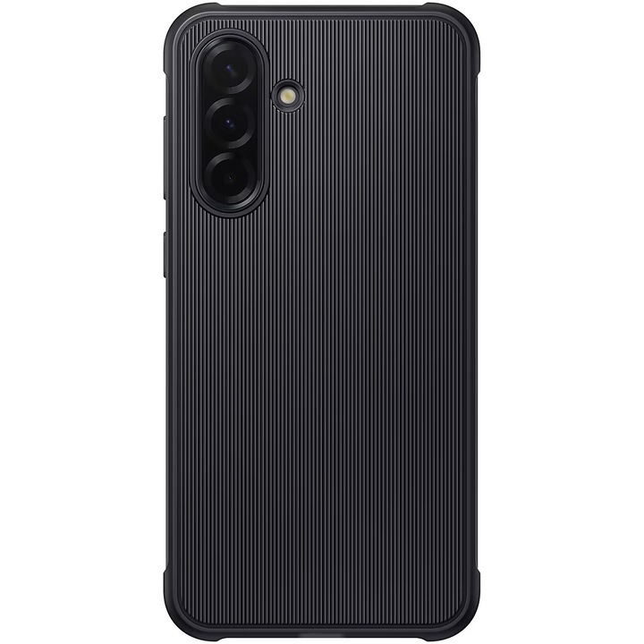 Husa de protectie Samsung Rugged Case pentru Galaxy A36, Black