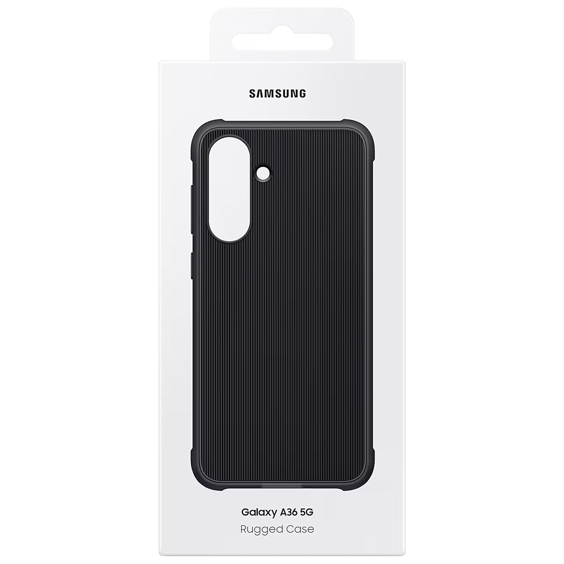 Husa de protectie Samsung Rugged Case pentru Galaxy A36, Black