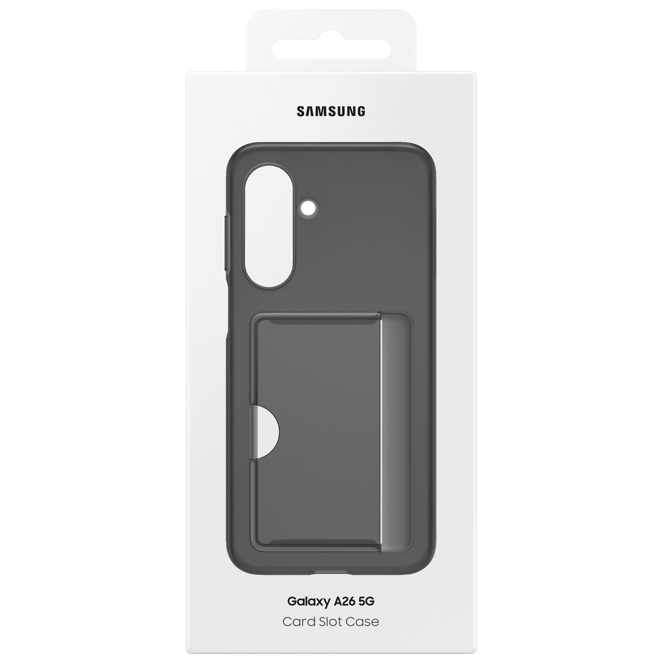 Husa de protectie Samsung Card Slot Case pentru Galaxy A26, Black