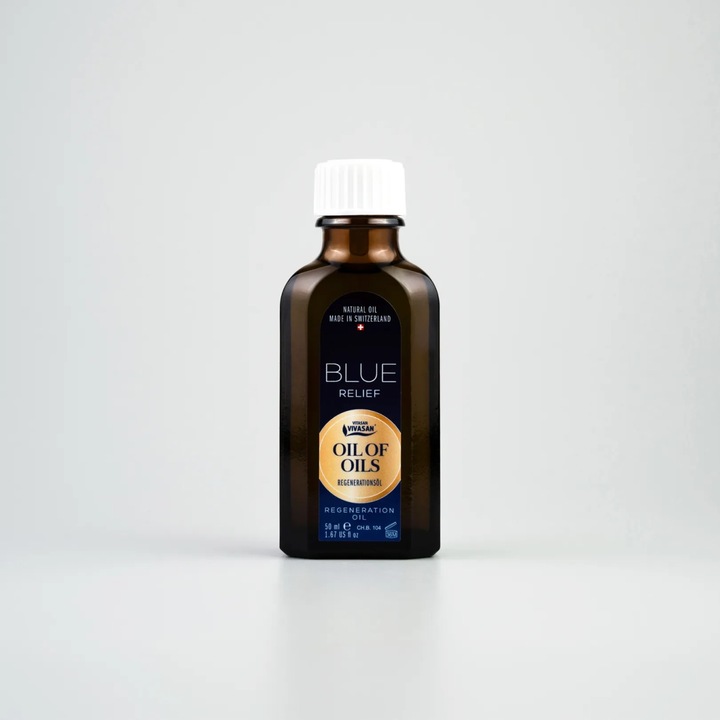 Blue Relief - Amestec de uleiuri esentiale analgezic pentru entorse si edeme - 50 ml