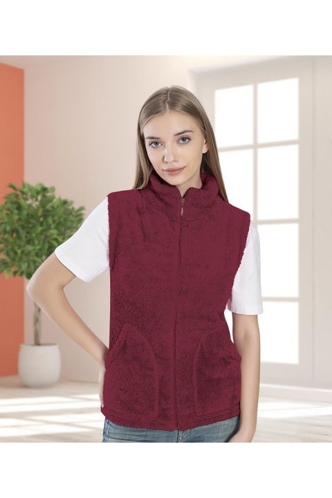 Vesta Dama Polar, Bordo, Marimea XL