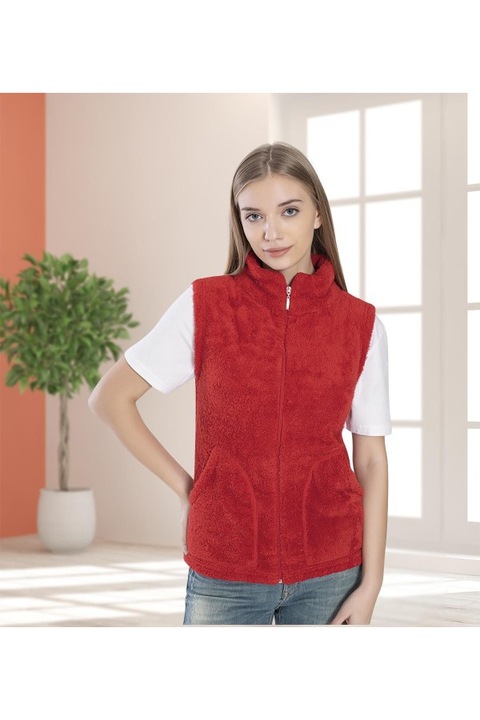 Vesta Dama Polar, Rosu, Marimea M