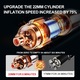 Автомобилен стартер Fudisenn® за бензинов/дизелов двигател, 1000A, 14.8V, 6000mAh, 150PSI, -20-60℃, LED, цифров дисплей, ABS материал, преносим, сребрист, 180x95x50mm