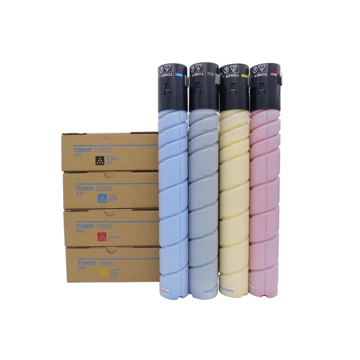 4 db Utángyártott Konica Minolta TN-216 és TN-319 toner készlet, 29 000 fekete oldal és 26 000 színes oldal, Konica Minolta Bizhub C220, C280, C360