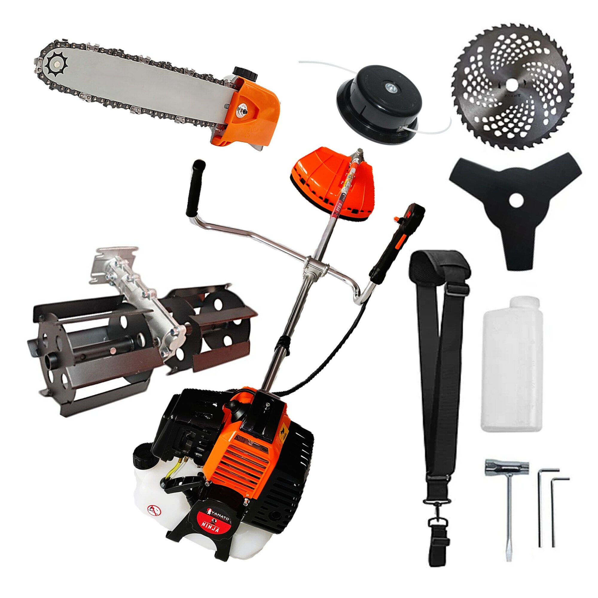 Set Motocoasa Yamato® Japan Tools Model Ninja 6Cp, Negru