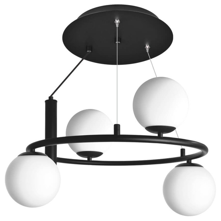 Полилей SZPAK CERES, 4XE14, стъкло, 45-95x70x70см