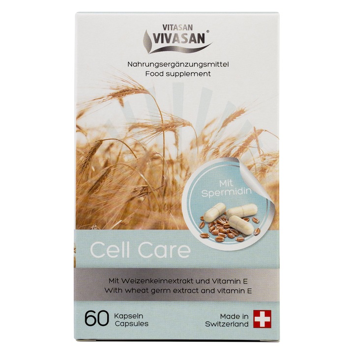 Cell care - Supliment alimentar cu Spermidina si vitamina E - 60 capsule