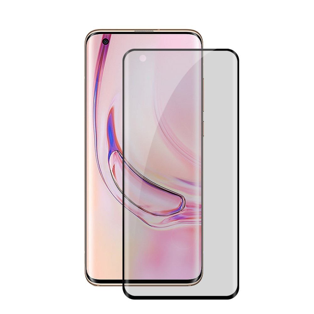 Folie Sticla curbata securizata selexmo compatibila cu Samsung S21 Ultra Full Glue Privacy Negru