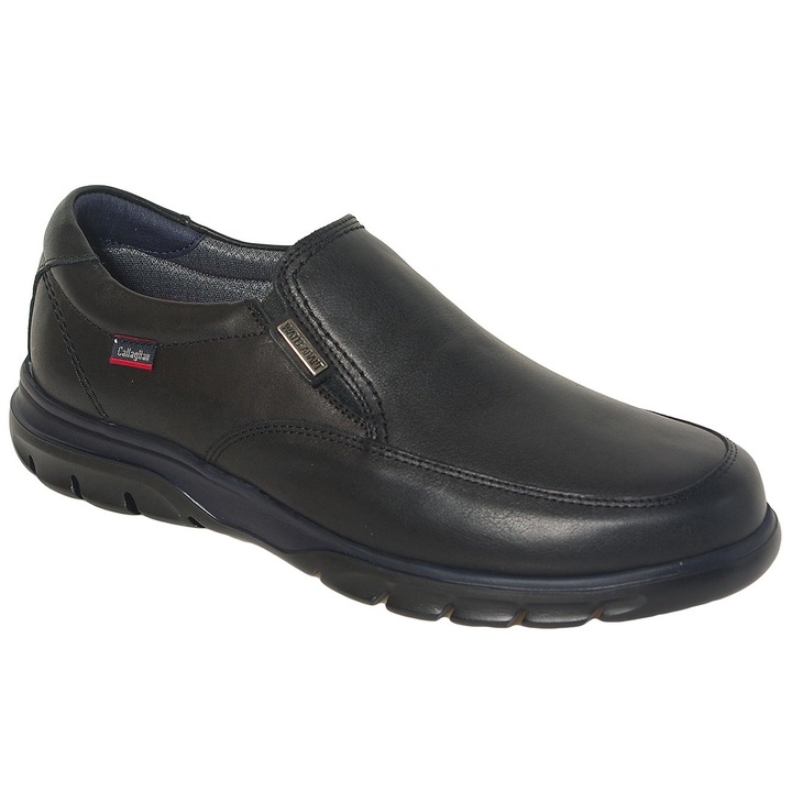Mocasini barbati Callaghan, piele, negru, marime 45 EU