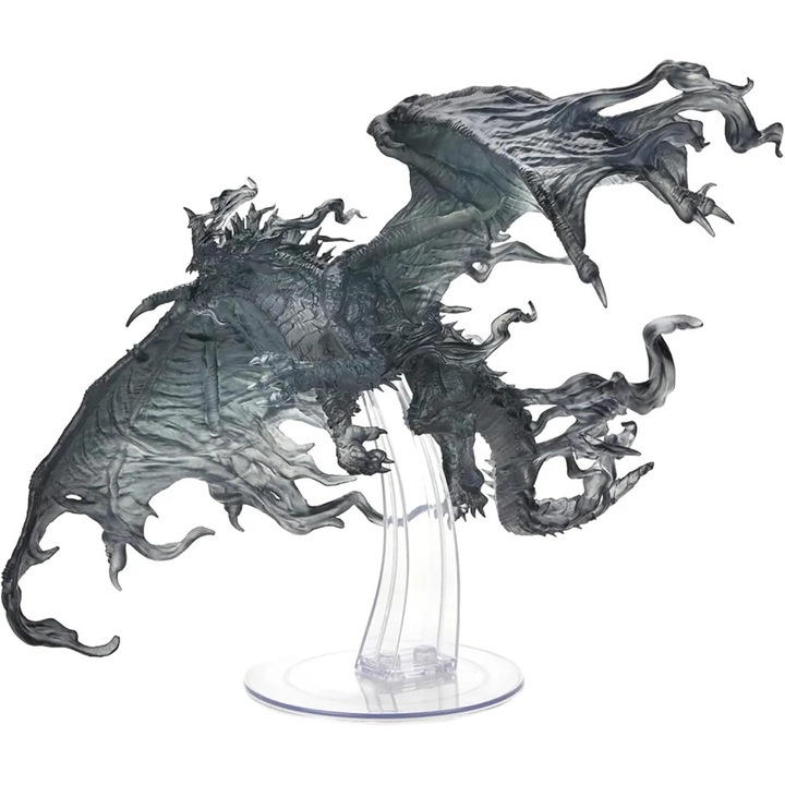 Фигурка WizKids, D&D, Icons of the Realms, Adult Blue Shadow Dragon, 23 cm, Многоцветен