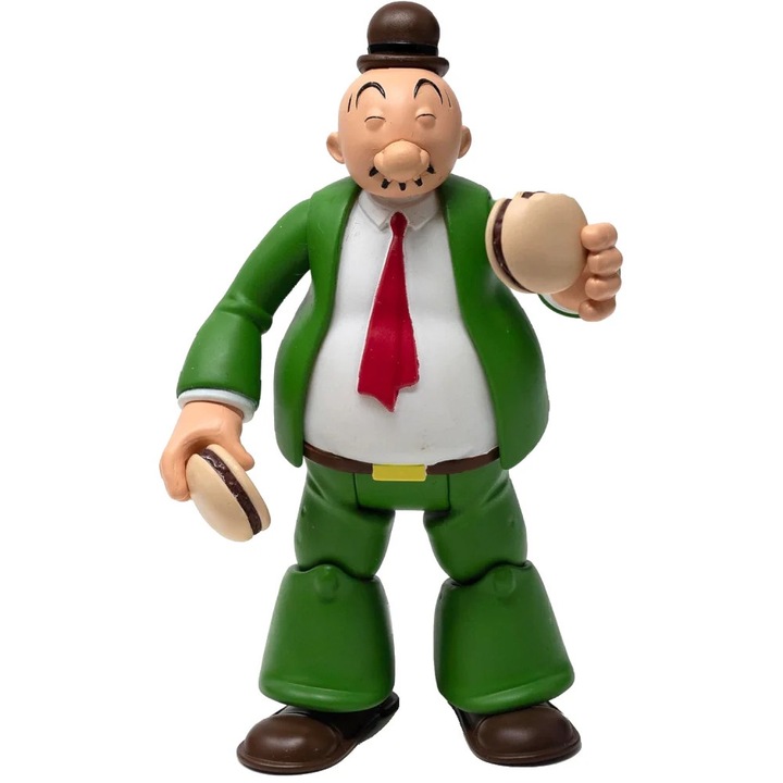 Figurina Articulata Boss Fight Studio, Popeye Power Stars, Wimpy, 13 cm