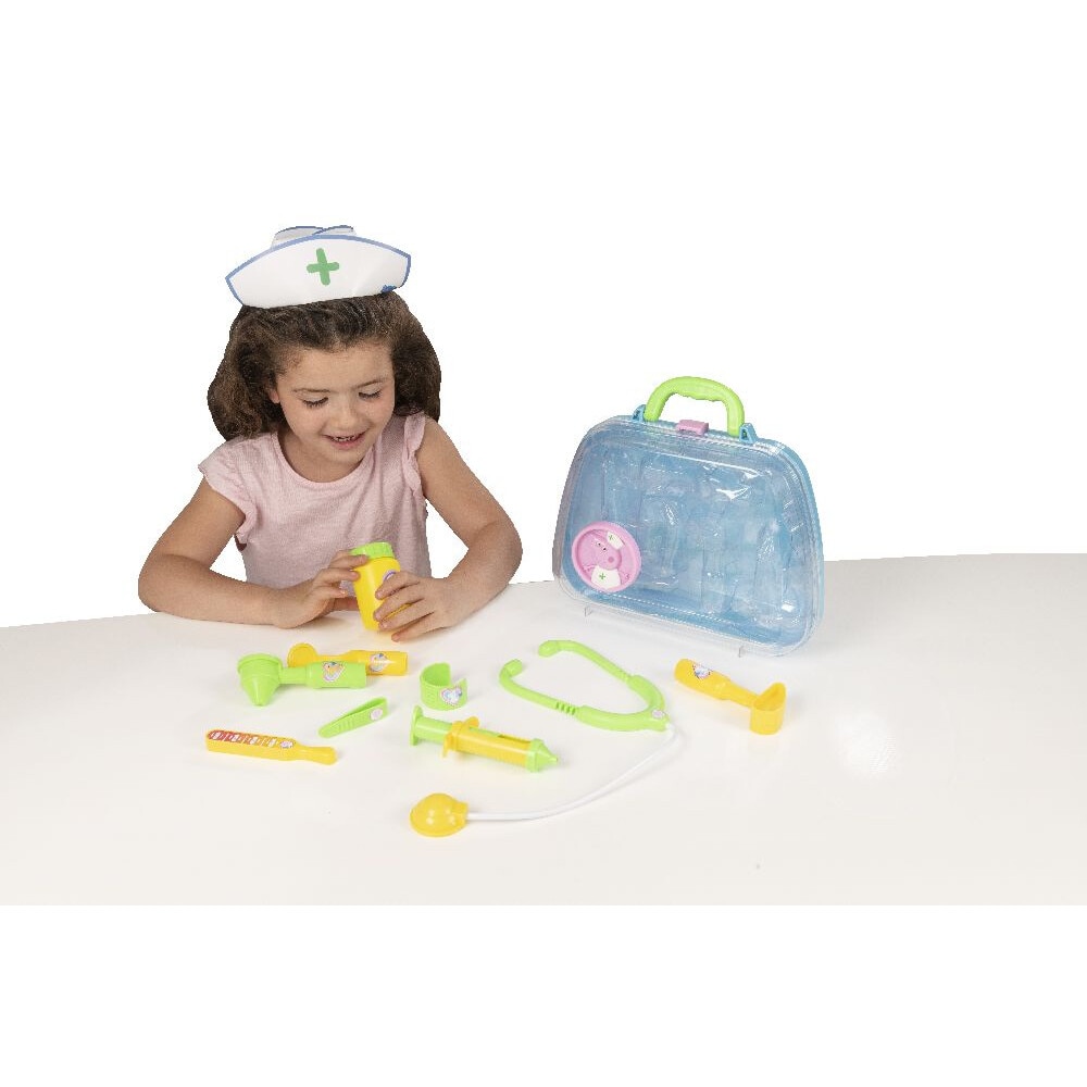Set trusa medicala, design Peppa Pig, 1684621, accesorii medicale