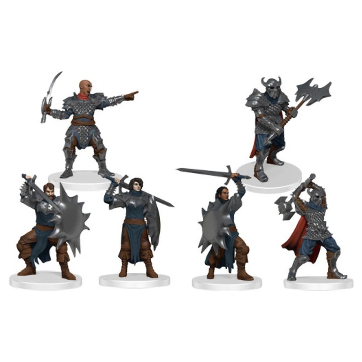 Комплект 2 фигурки WizKids, D&D, Icons of the Realms, Dragon Army Warband, 28-35 mm, Многоцветен